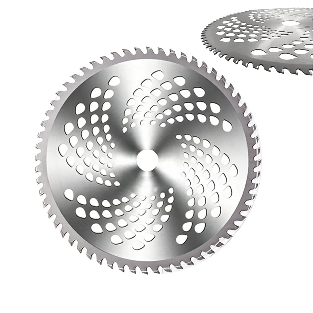 40T Brush Cutter Blade, 255×25.4mm Premium Alloy Steel, Durable & Smooth Cutting for Brush Cutter, Trimmer and Weed Eater
