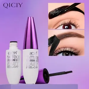 Easy Peel Eyebrow Gel - waterproof and sweatproof, long-lasting black or brown tattoo color, film-forming, coverage, creates eyebrow tattoo effect, suitable for all skin types Cosmetic Makeup 02# eyebrow pencil tiktokshopblackfriday tik tok shop