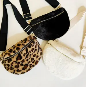 Ellison and Young Butter Soft Furly Sling Bag