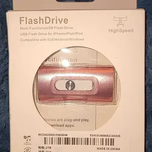 3-in-1 Flash Drive, High-Speed USB 3.0 OTG Pen Drive with Type-C Adapter for Android Phones, PC and More Devices