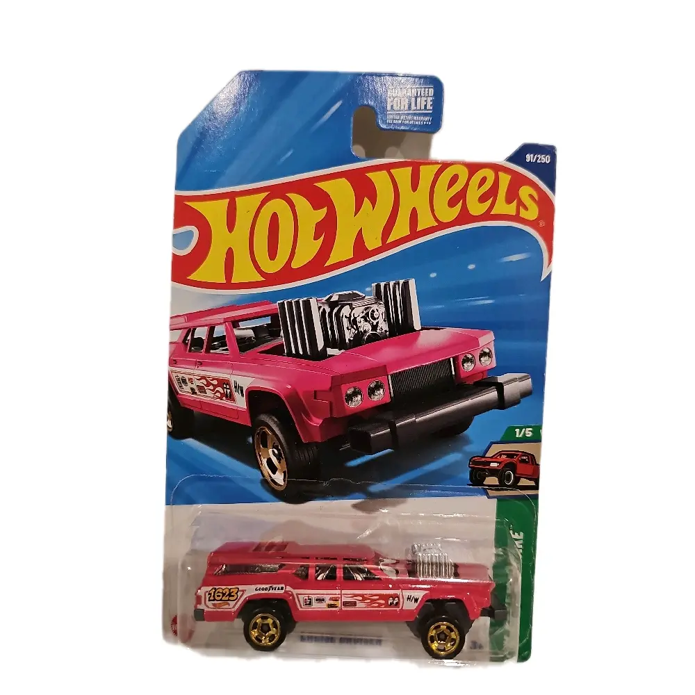 Hot Wheels Cruiser Bruiser Pink Die-Cast Vehicle 67/30 Series Collectible Toy Car