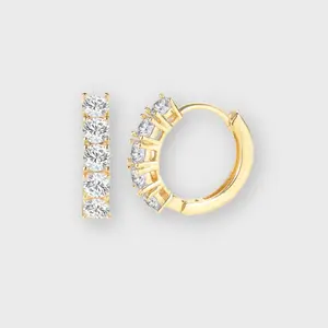 Eternal Earrings 14K Gold Plated -  Gold Earrings