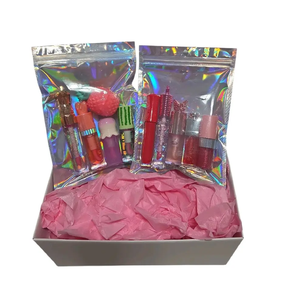 10-Piece Vibrant Color Lip Gloss Bundle Pack - Lip Care Makeup Cosmetic with Glossy, Shimmer, Matte, Clear Finishes, Waterproof, Long-Lasting, Moisturizing Care, Perfect for Everyday Wear & Holiday Looks outdoorfun
