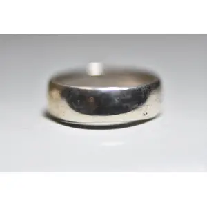 Plain band size 6 stacker ring wedding sterling silver women men  l
