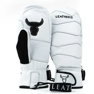 White Ultimatum ski Mittens