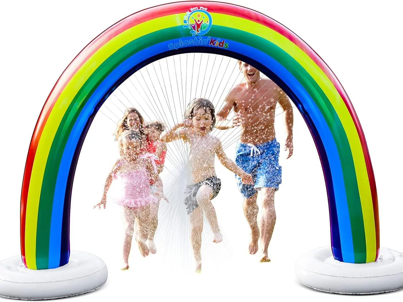 Rainbow Inflatable Sprinkler for children