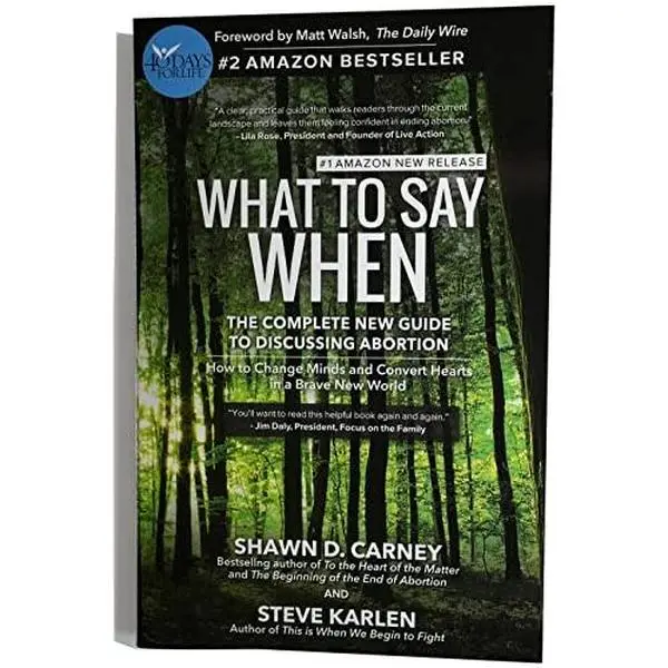USED Book - What to Say When: The Complete New Guide to Discussing Abortion by Shawn Carney (Paperback) - english