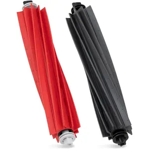 2 Pack Rubber Roller Brush,Main Brush Accessories Kit for Roborock S8 Pro Ultra, S8, S8+, Q5 Pro, Q5 Pro+, Q8Max and Q8Max+ Vacuum Cleaner, Dual Roller Brushes Replacement Parts - S8 Brushes 1 Set