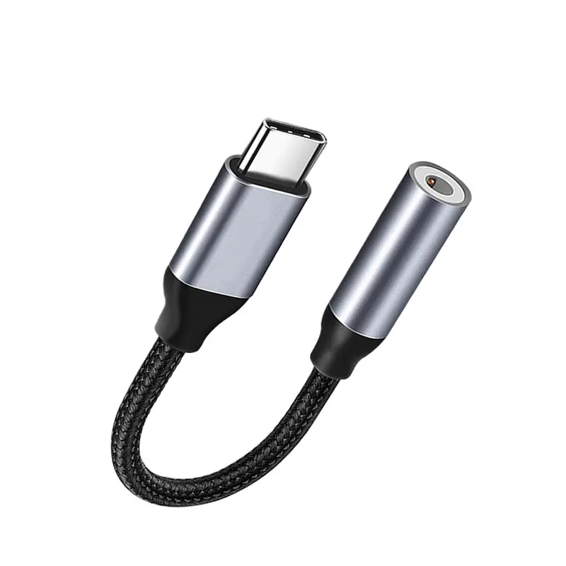 USB Type C to 3.5mm Headphone Jack Adapter, Aux Audio Dongle Cable Compatible with iPhone 16/15 Series, Samsung Galaxy S23/S22/S21 Ultra, iPad Pro, Pixel, MacBook