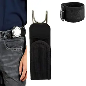 Elastic Belt Buckle with Hook Adjustable Magic Tape for Men Women Casual Easy Fasten Soft Adjustable Side TikTokShopBlackFriday Belt