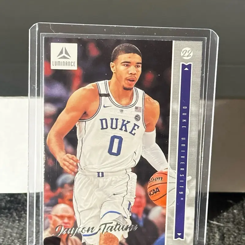 Jayson Tatum Duke Luminance Card | 2022 Chronicles Draft Picks | Boston Celtics