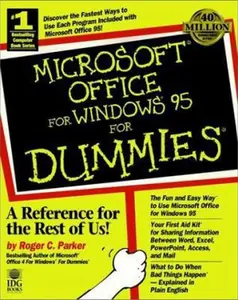USED-Microsoft Office for Windows 95 for Dummies (SERIAL) by Roger C. Parker (Paperback)
