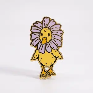 Flower Duck Pin