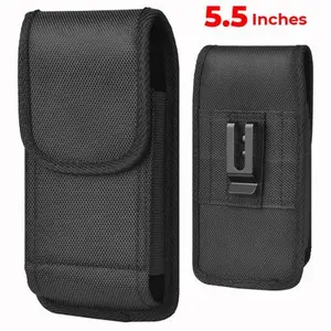 Universal Vertical Nylon Phone Pouch 5.5 inch