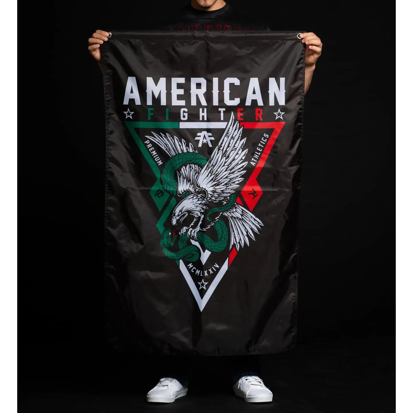 American Fighter Flag Laredo Banners, Festive & Party Home Supplies Backdrops
