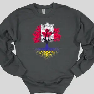Ukrainian-Canadian Heritage Sweatshirt