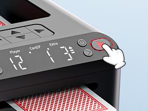 Automatic Card Dealer Machine - 4 Optional Drawing Remotes, Rechargeable for 3 Decks, 1-12 Players, Adjustable Dealing Distance, Quiet 360° & 180° Rotation, Compatible with Poker, UNO, Bridge, Blackjack & More