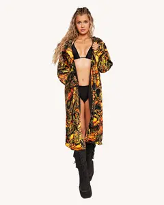 Planet Swirl Zipaway Robe