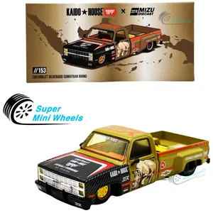 Kaido House x Mizu Diecast 1:64 Chevrolet Silverado Sumatran Rhino #153