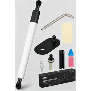 Heavy Duty Tailgate Lift Assist Kit, Durable Pickup Tailgate Shock Absorber, Compatible with Ram 1500 2500 3500 2009-2022 Models, Easy Installation Tool, Reusable Hydraulic Support System