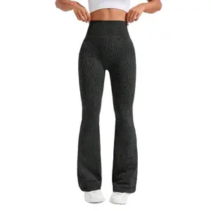 Women's Solid High Waist Sports Leggings, Casual Comfy Breathable Skinny Pants for Yoga Gym Workout Running, Ladies Sportswear for All Seasons, Skinny Yoga Bottoms