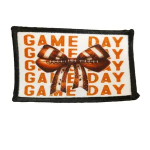 Game day football patch