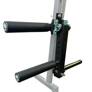 Power Rack Mounted Leg Extension and Curl Machine for Home Gym Equipment, Adjustable Leg Extension Attachment, Leg Press Attachment for Lower Body Leg Muscle Training