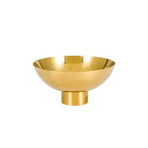 HAWKINS NEW YORK Essential Medium Footed Bowl in Brass