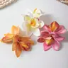 Flower Design Hair Clips, Floral Hair Clips, Hawaiian Flower Hair Clips, Tropical Hair Accessories, Hair Accessories for Women & Girls, Suitable for Thick Hair, Hibiscus Hair Pin, Flower Claw Clips