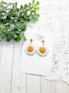 Single Daisy Earrings