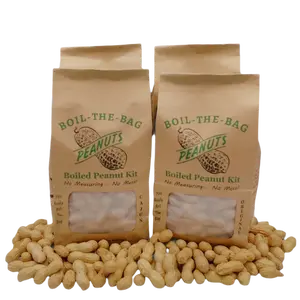 Boil-The-Bag Boiled Peanuts (4 Bags)