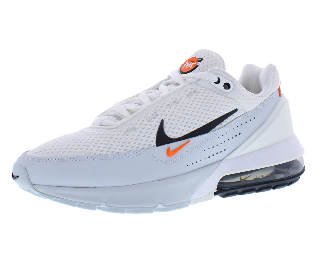 Nike Air Max Pulse Men's Lace-Up Logo-Accent Casual Trainers - Sports Sneakers, M