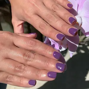 DND DC 48 ELECTRIC PURPLE Gel and Lacquer Duo nail care nail art
