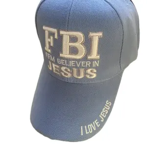 Firm Believer in Jesus Hats with adjustable Velcro strap to ensure the perfect fit.