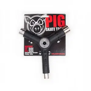 Pig Tri-Socket Threader Skateboard Tool