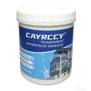 Clear Waterproof Sealant Glue | Outdoor & Indoor Leak Repair for Roof, Window, Pipe, Tile | Fast Drying, Paintable, Permanent Bond | Shipped from USA magic transparent