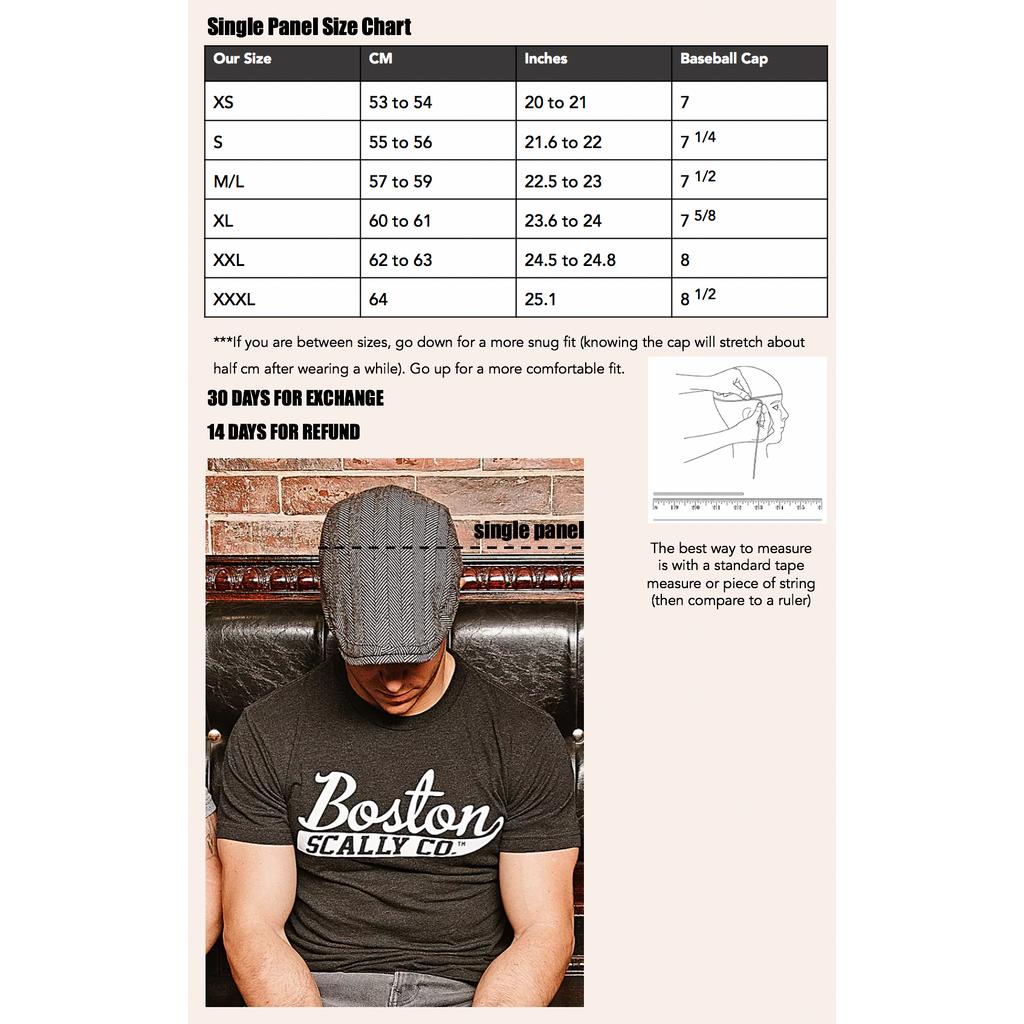 The Lunchbox Boston Scally Cap - Patchwork Edition