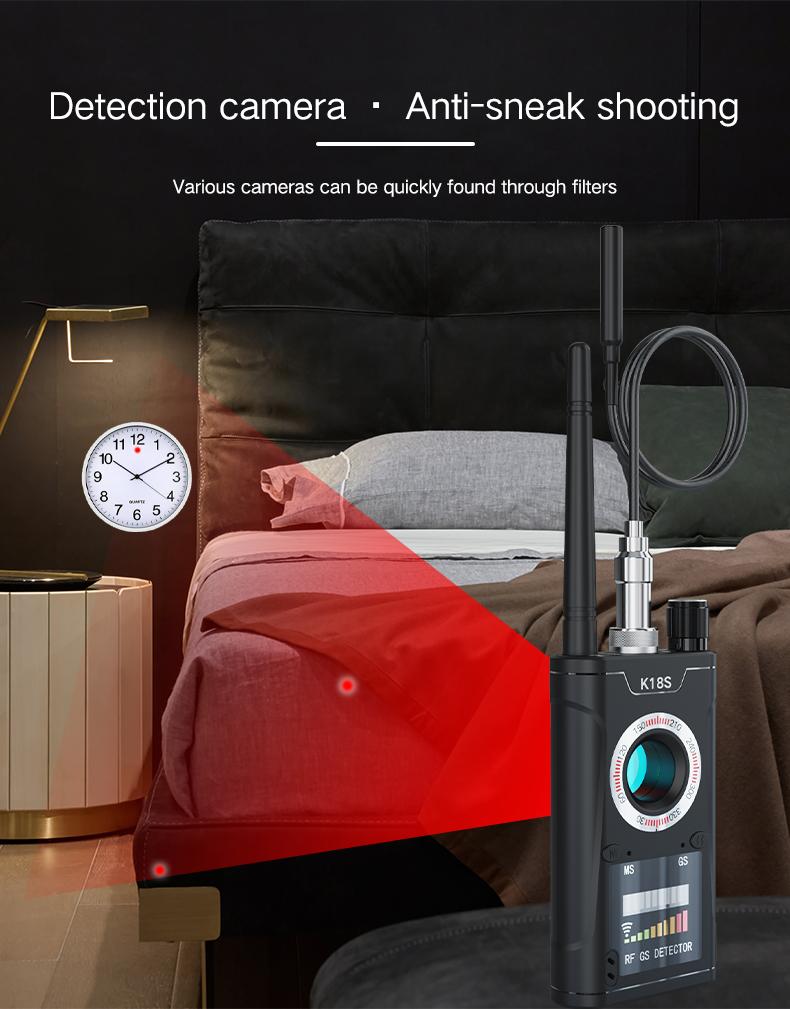 Hidden Camera Detector Anti Spy Gadget Professional Hunter Wireless Signal Car GPS Infrared Search Wiretapping Bug Mini Devices