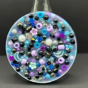 Galaxy Silicone Picky Pad Fidget Toy - Skin Picking Tool for Stress Relief and Relaxation, ADHD & Anxiety Fidget, Skin Picking Tool for Relaxation Colorful Acrylic