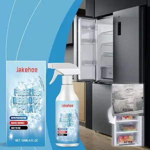 Jakehoe Ice Cabinet Defrost Spray, Multi-Use Cleaning Spray for Home Refrigerator, Freezer, Ice Maker, Easy De-Icing and Thawing Solution