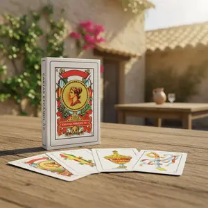 Spanish Poker Cards – Barajas Españolas Deck for Truco, 31 & Classic Card Games