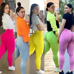 Geo texture ultra scrunch tiktok Leggings