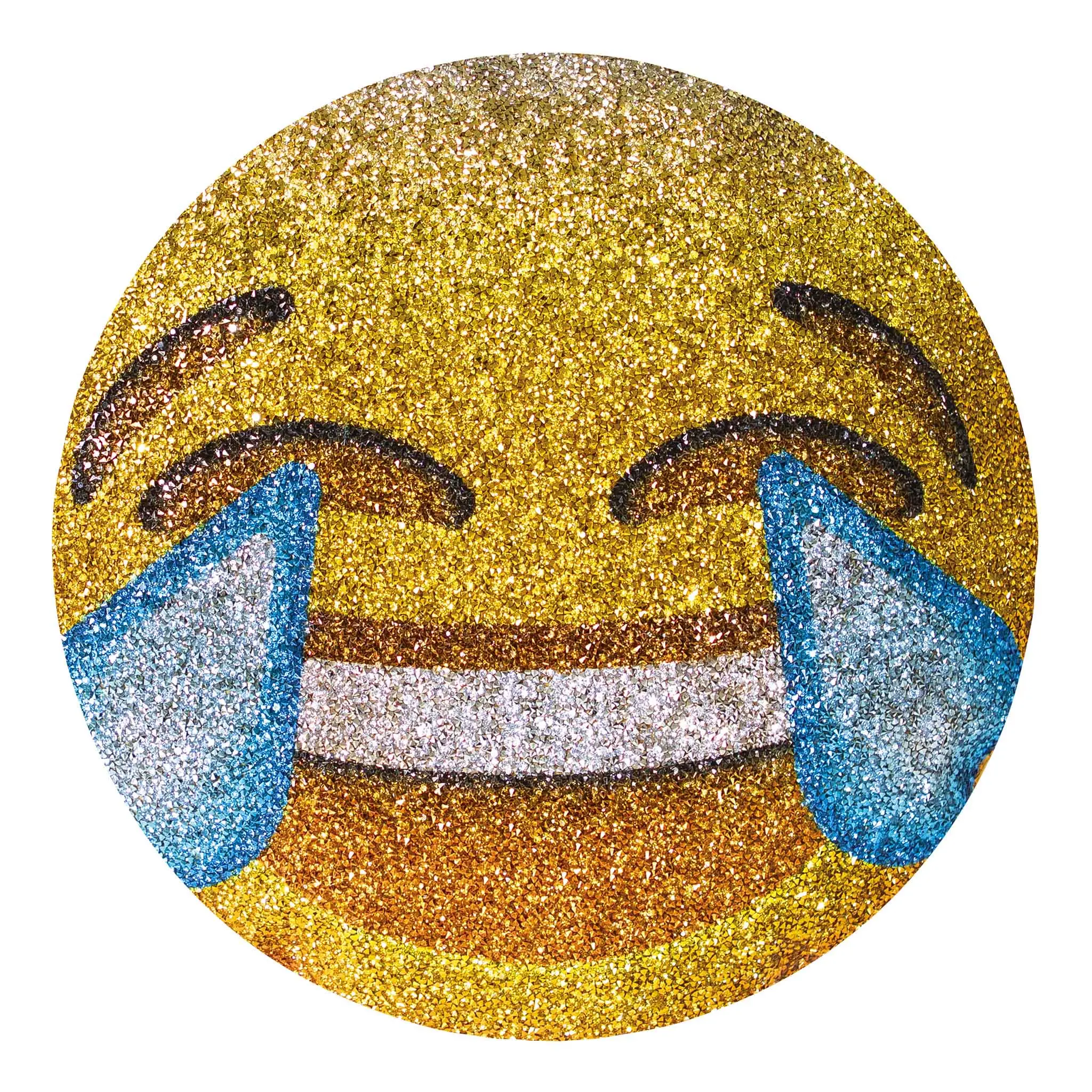 Laughing Emoji Shaped Pillow