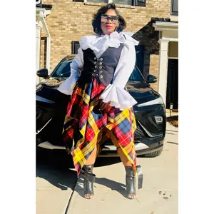 Ruffled Majesty Statement Blouse