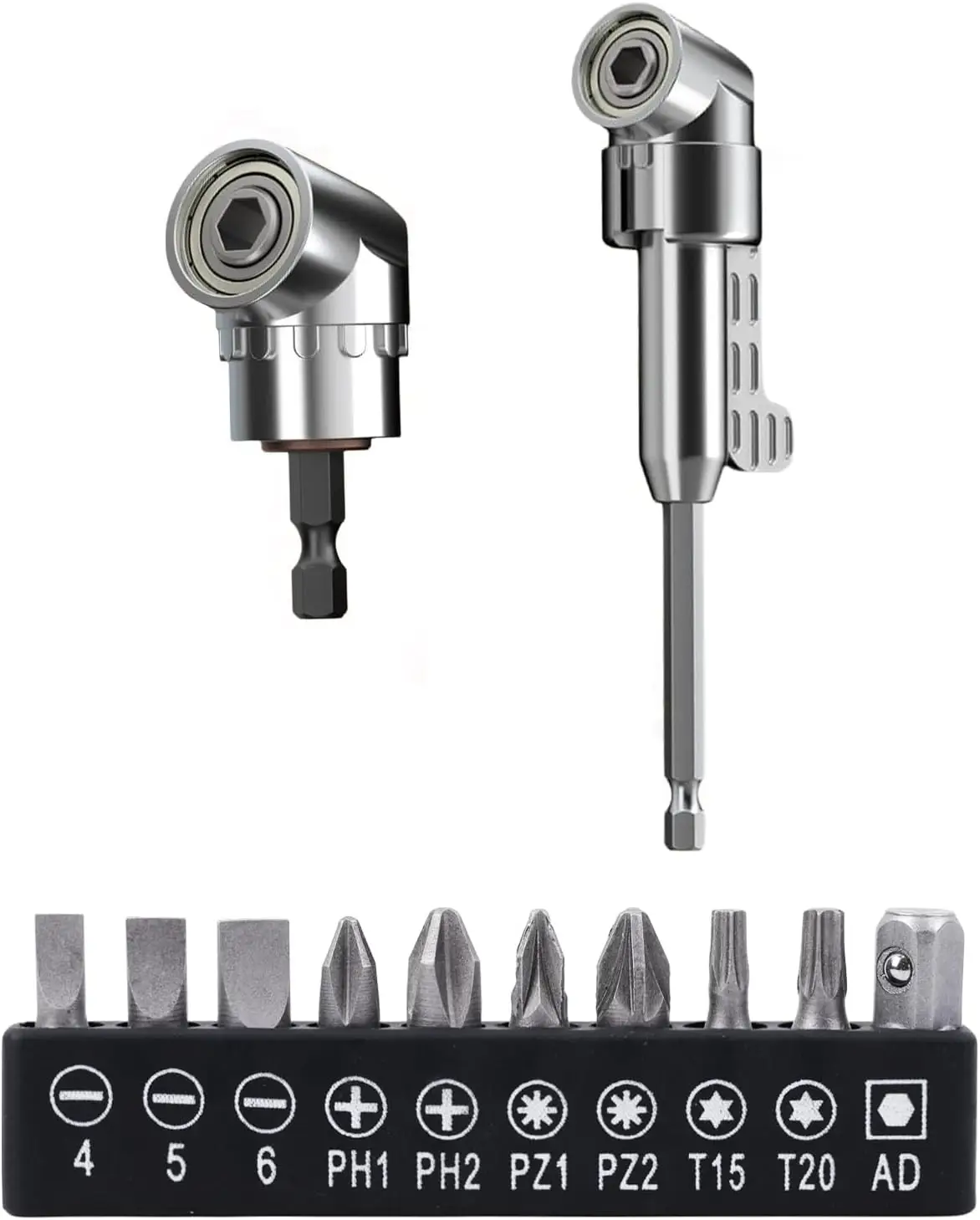 Corner Angled Screwdriver Drill Adapter Screwdriver Batch Wrench Driver Bending Batch Hand Repair Tools Drill Extension Screwdriver Connector