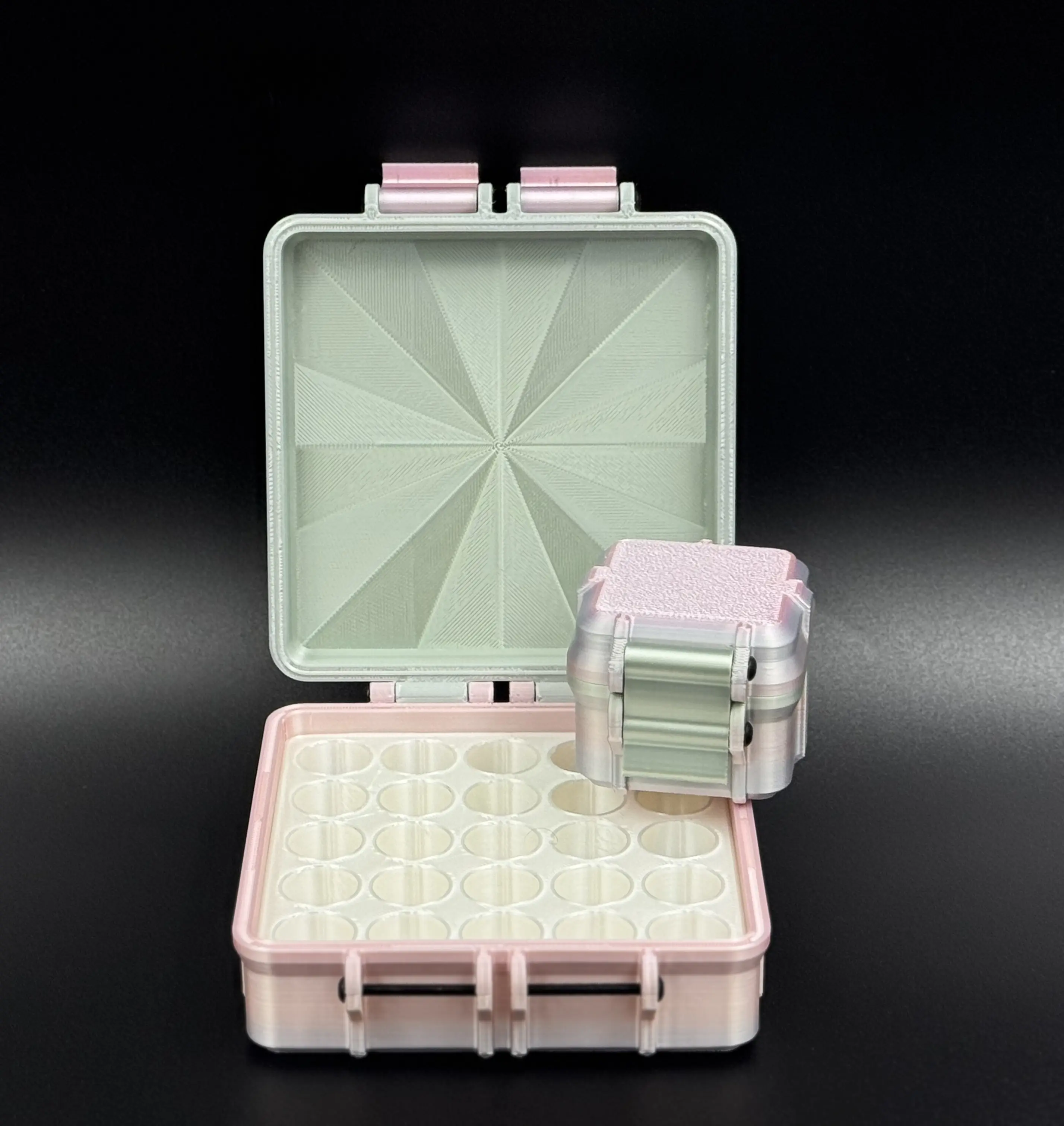 3ml Peptide Vial Storage Box Made to Order 1-150 Vials 3D Printed Organizer for Insulin GLP-1 & Testosterone | Custom