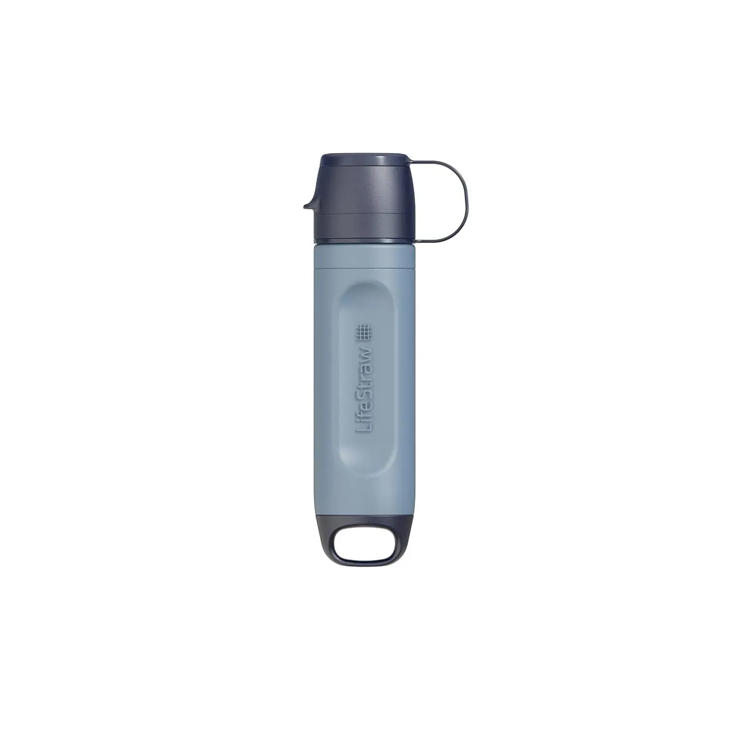 Ultralight Water Filter Straw, BPA-Free Recycled Plastic Purifier with Flip Cap, Clog-Reducing for Hiking & Camping - 28mm Standard Fit, Lifestraw, Compact