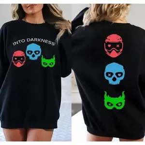 "Into Darkness Book Series Sweatshirt, Lights Out, Caught Up, Game On, Navessa Allen Merch, Bookish Gift