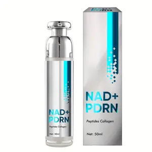 NAD+ & PDRN Anti-Aging Facial Serum | 50ml Plumping & Firming Treatment | Holiday Glow Edition | Boosts Hydration +127% & Elasticity +63% | Minimizes Pores & Improves Skin Radiance | Dermatologist Loved Formula