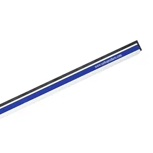 Sorbo 3x4 40 Degree Quicksilver Squeegee Channel Only Durable Design with 40-degree Angled Ends Ideal for S Technique Cleaning